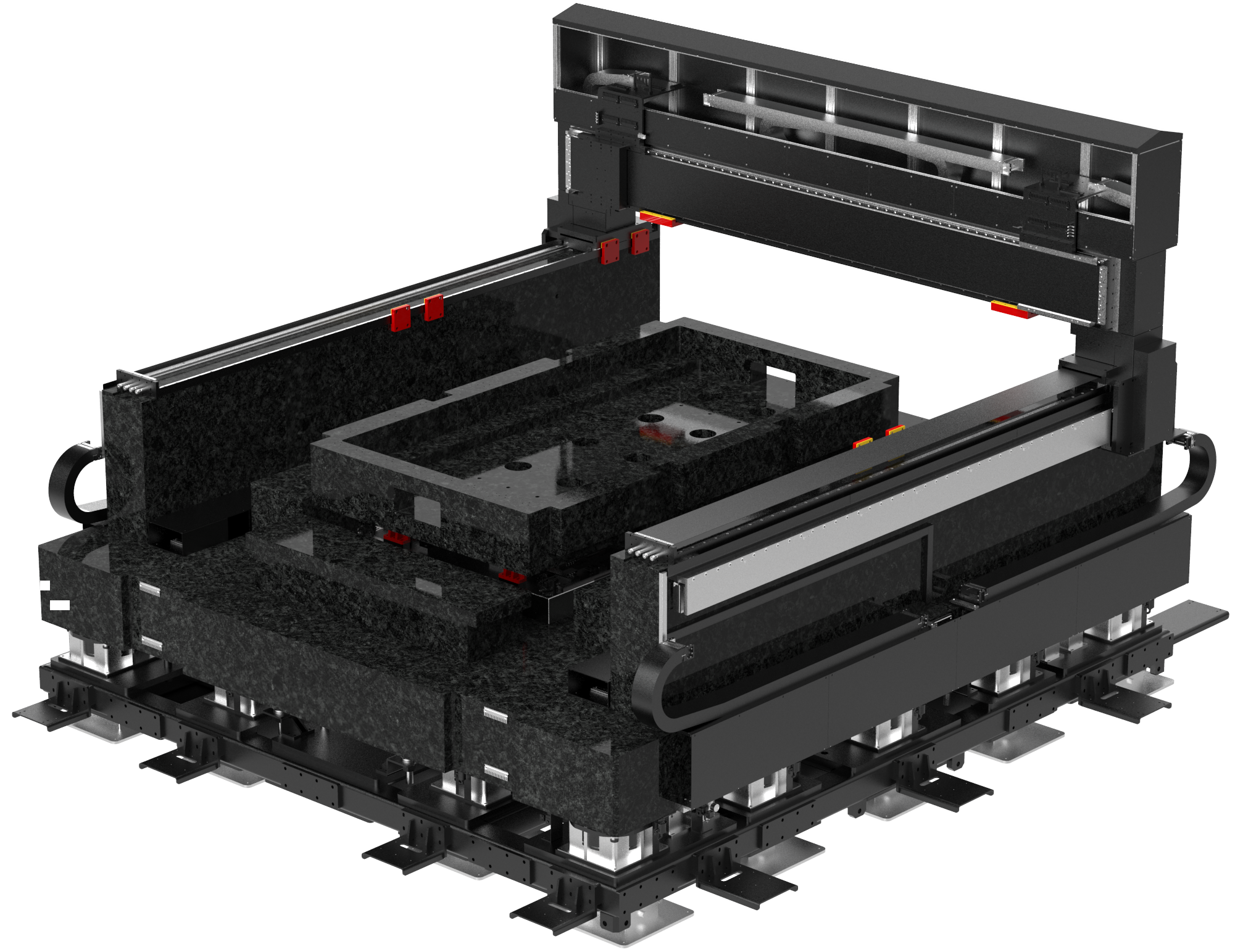 OLED面板张网机平台